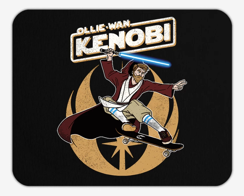 Mousepad Ollie wan kenobi