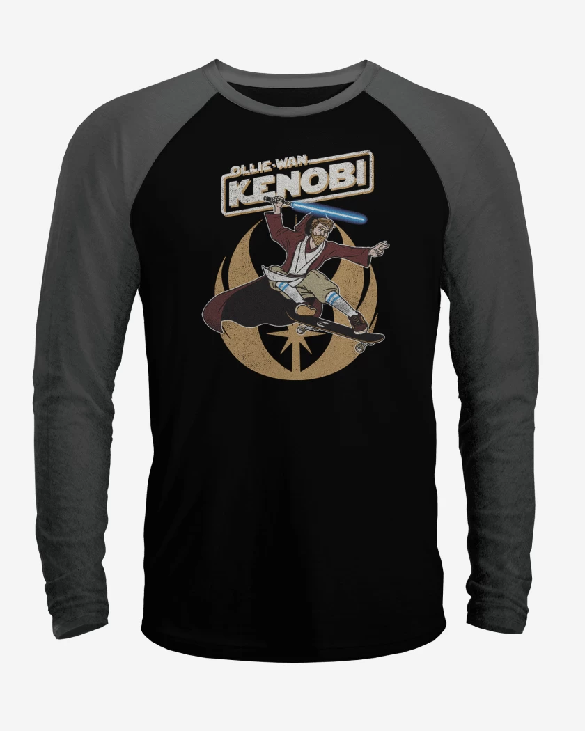 Polera Raglan Ollie wan kenobi