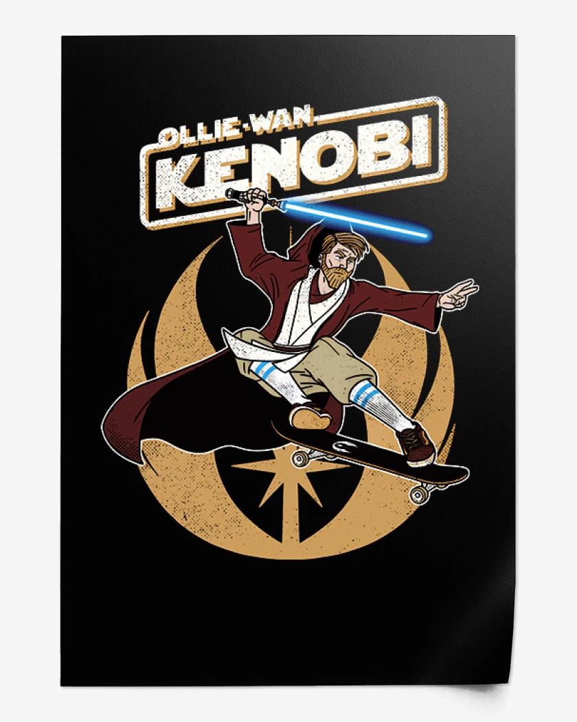 Print Ollie wan kenobi