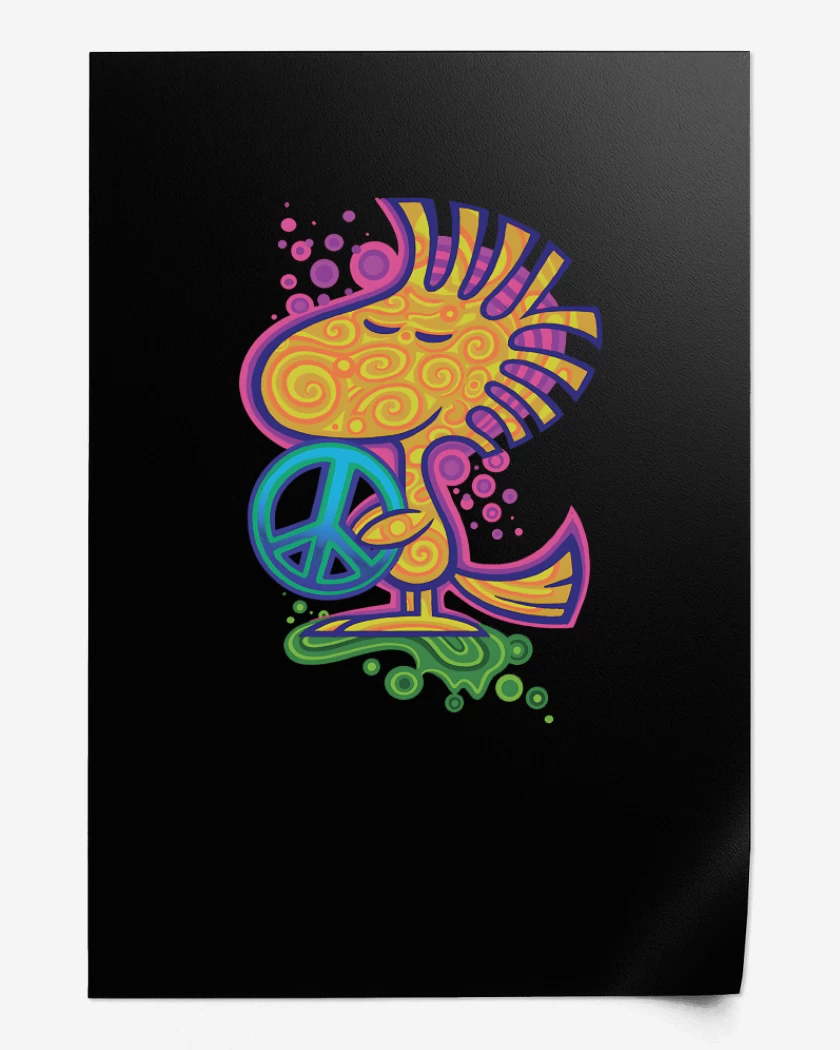 Print Woodstock de la Paz