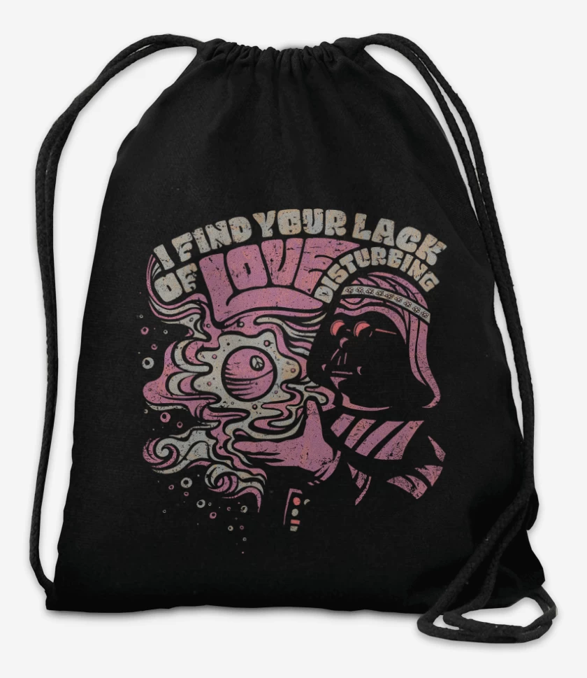 Mochila Negro de Darth Hippie