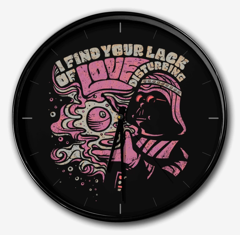 Reloj Negro de Darth Hippie