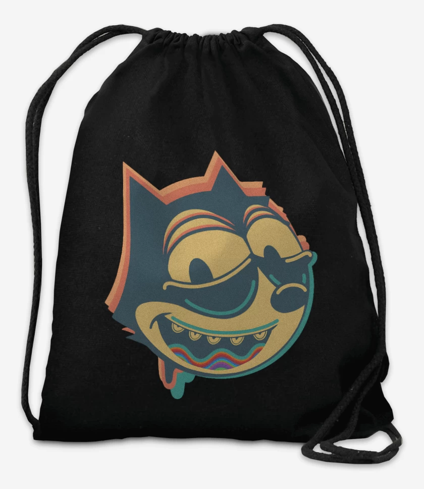Mochila Negro de Felix en Ácidos