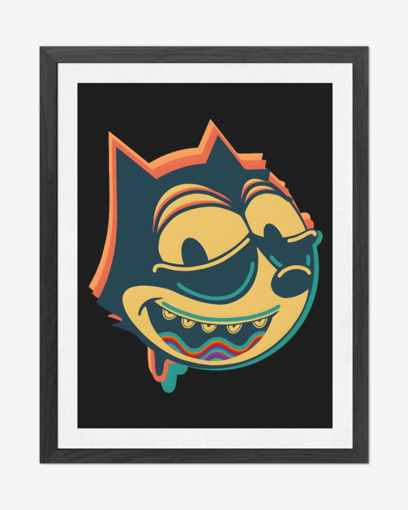Cuadro decorativo Negro de Felix en Ácidos