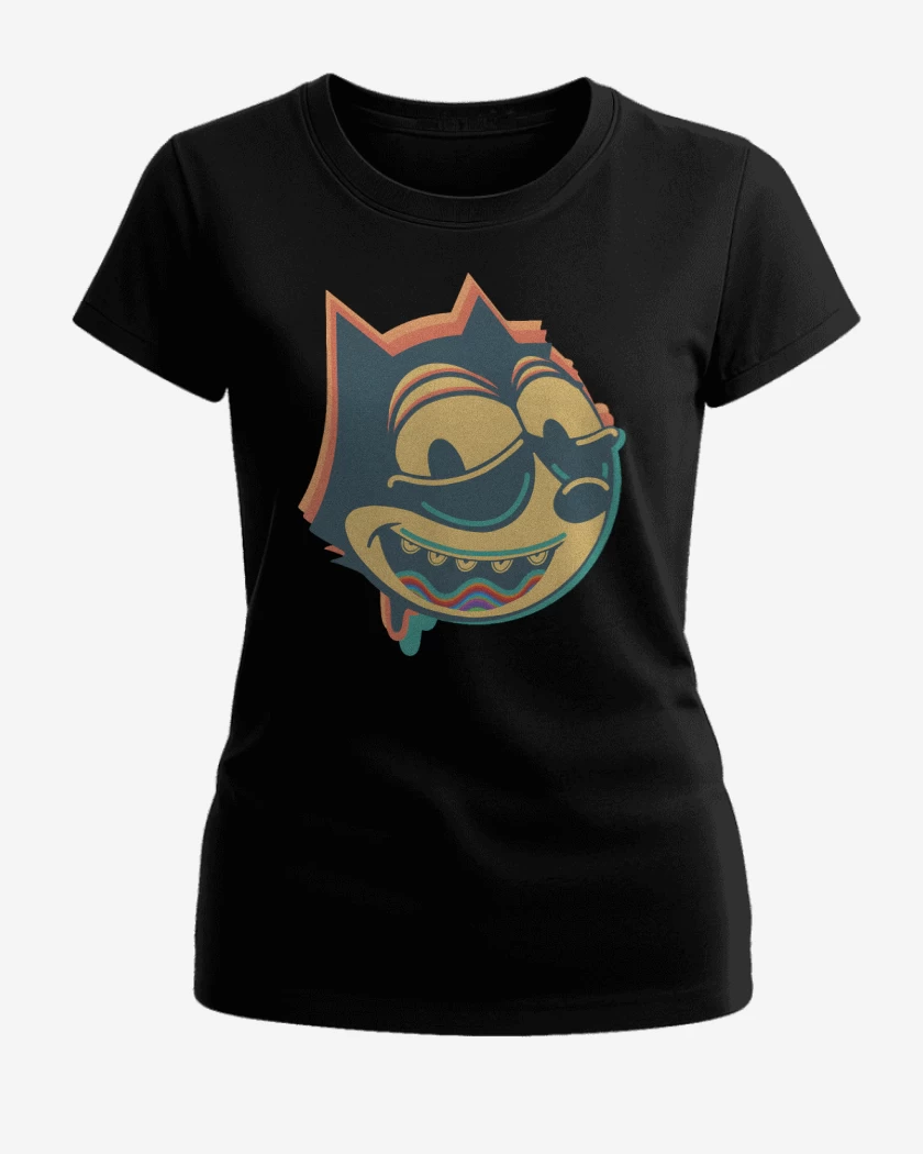 Polera de Mujer Negro de Felix en Ácidos
