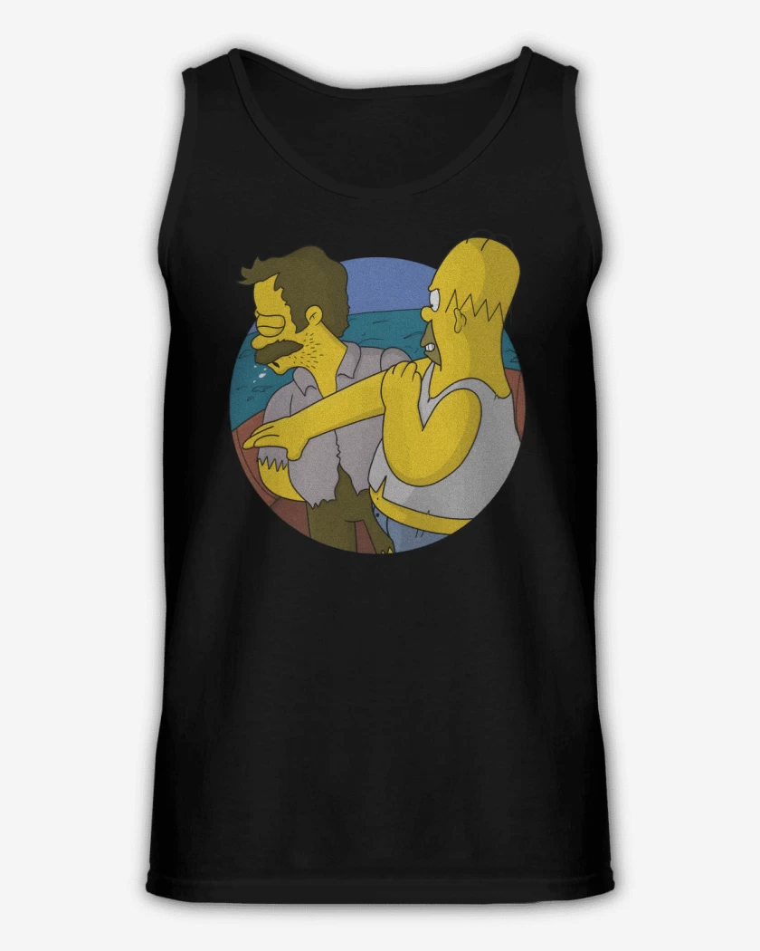 Sudadera Negro de Estupido Flanders