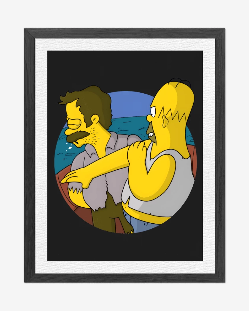Cuadro decorativo Negro de Estupido Flanders