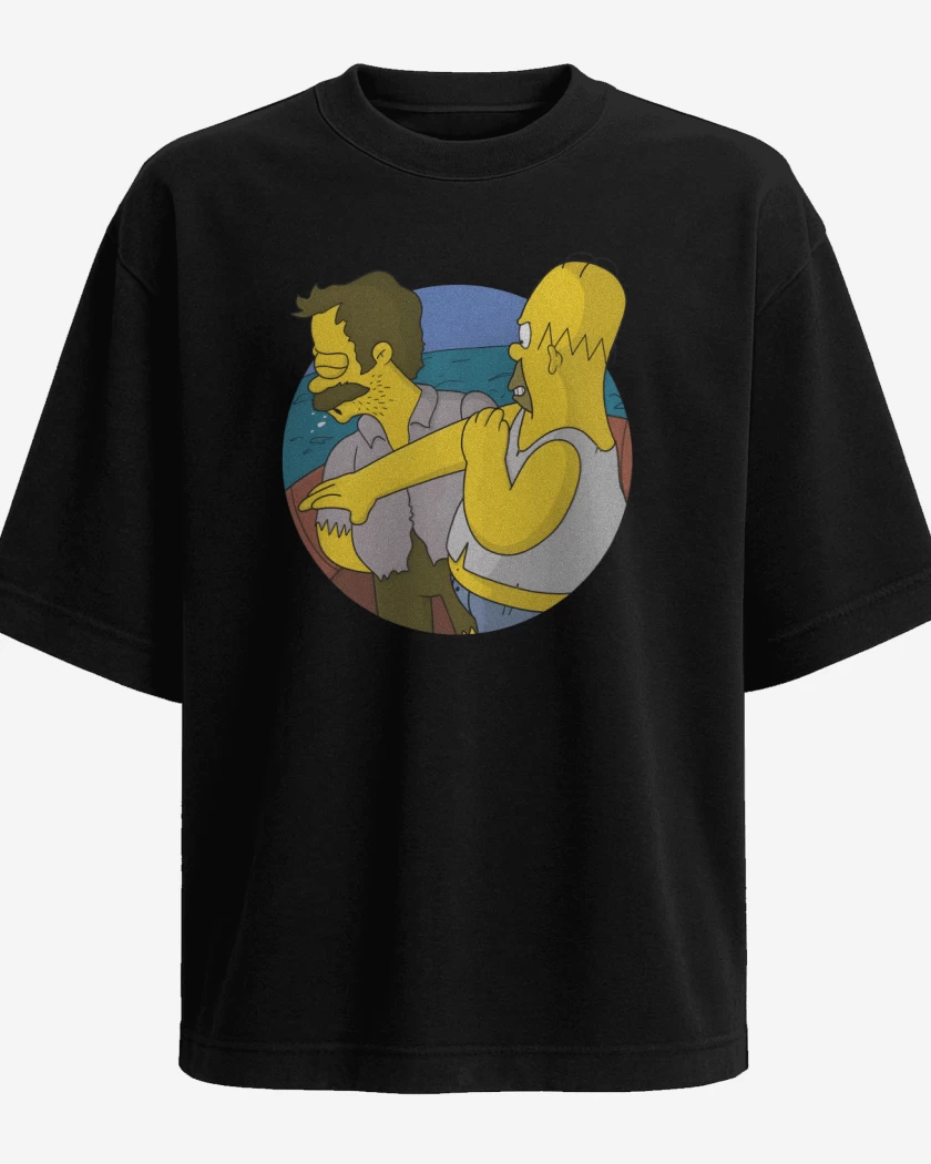 Polera Oversize Estupido Flanders