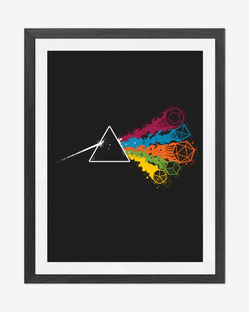 Cuadro decorativo The Dark Side of the RPG