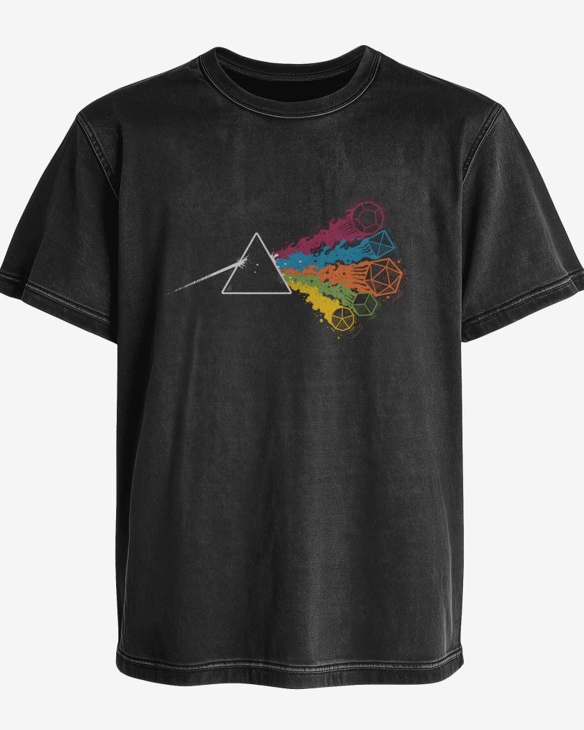 Polera desgastada The Dark Side of the RPG