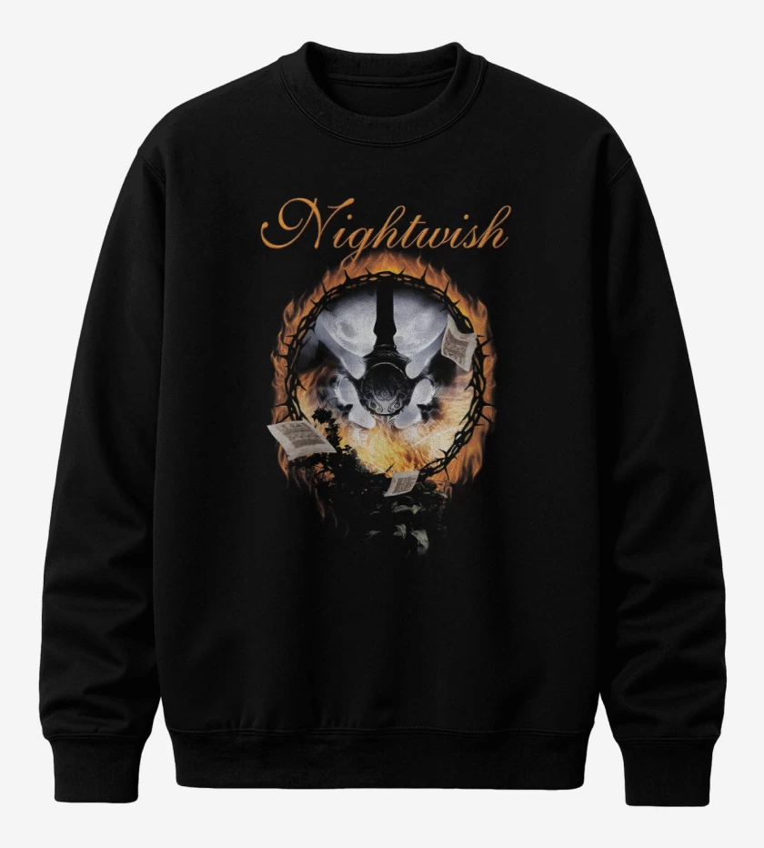 Poleron polo Negro de Nightwish