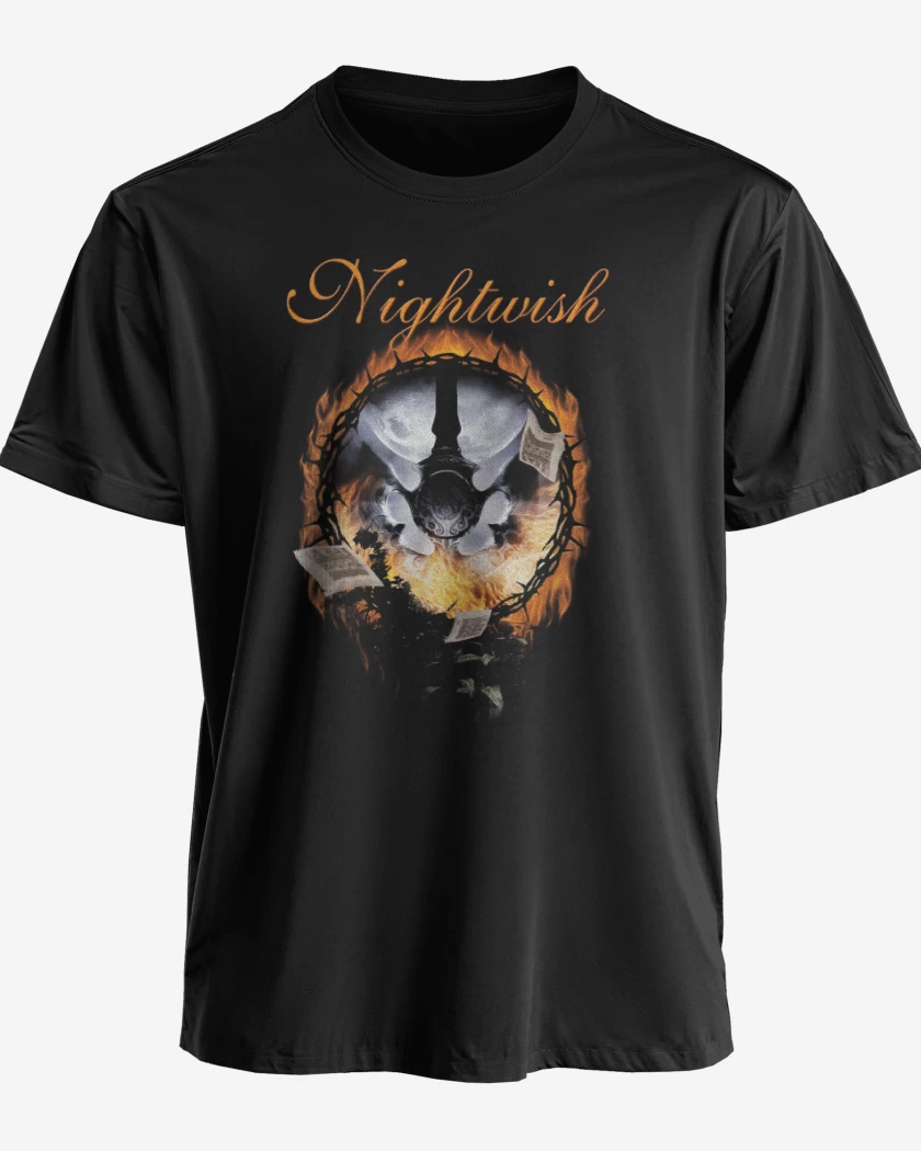 Polera premium Negro de Nightwish