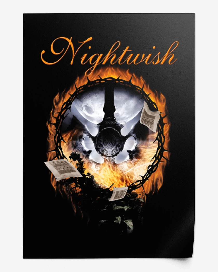 Print Negro de Nightwish