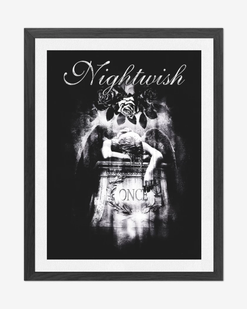Cuadro decorativo Negro de Nightwish 2