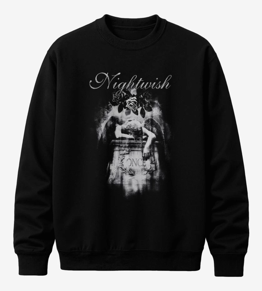 Poleron polo Negro de Nightwish 2