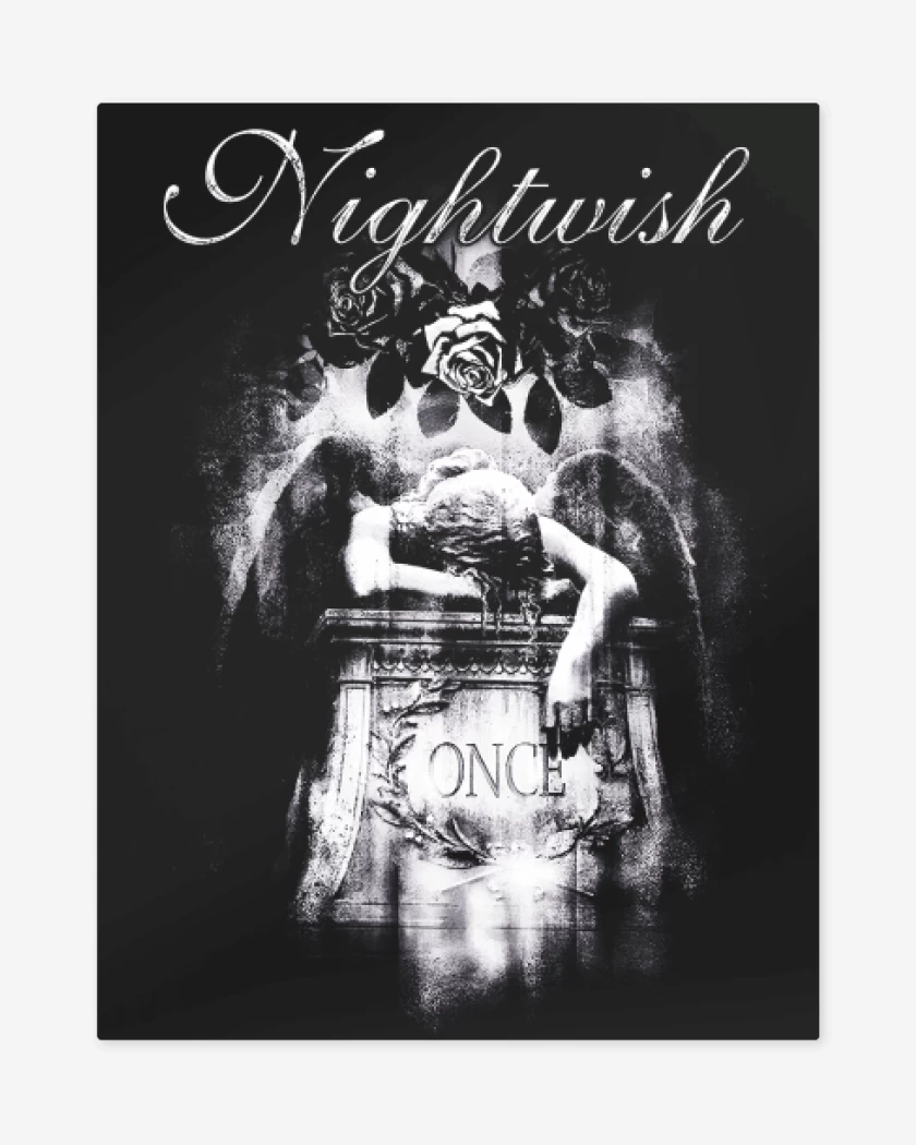 Print metalico Negro de Nightwish 2