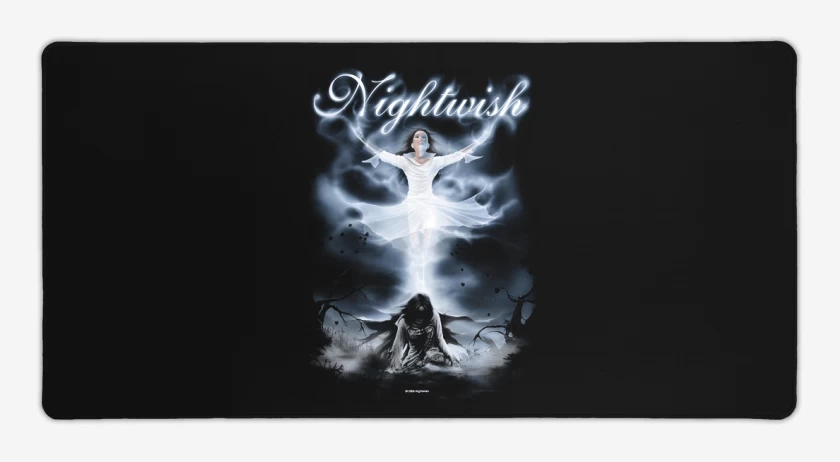Mouse pad Gamer Negro de Nightwish 3