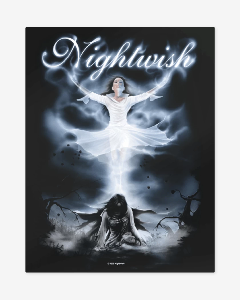 Print metalico Negro de Nightwish 3