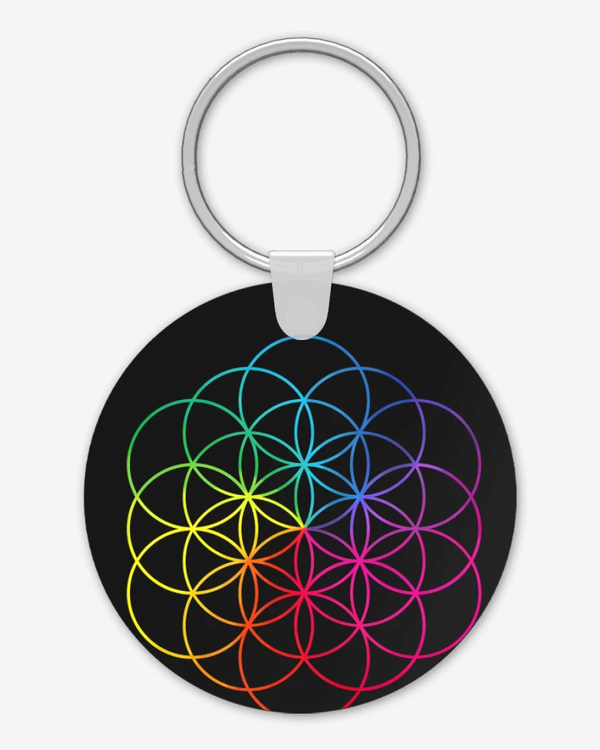 Llavero Negro de Coldplay