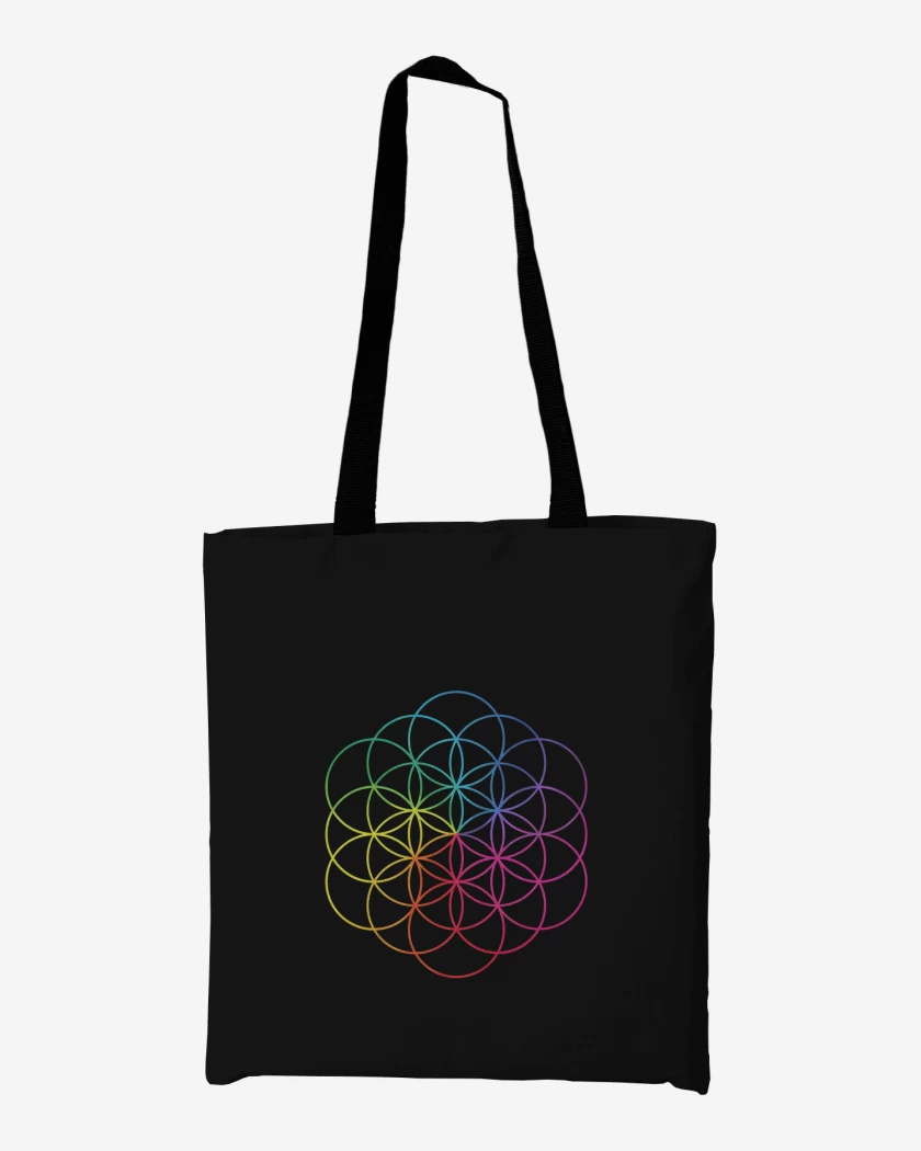 Totebag Negro de Coldplay