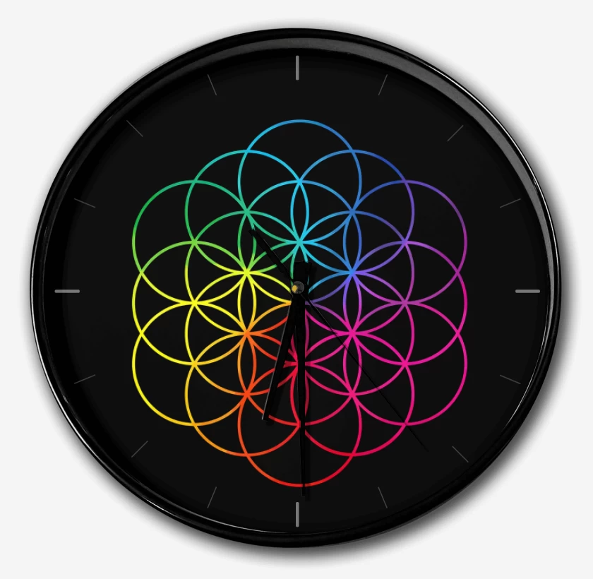 Reloj Negro de Coldplay