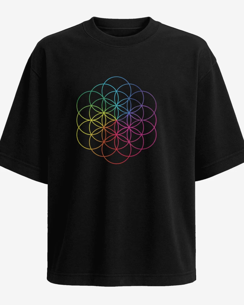 Polera Oversize Coldplay