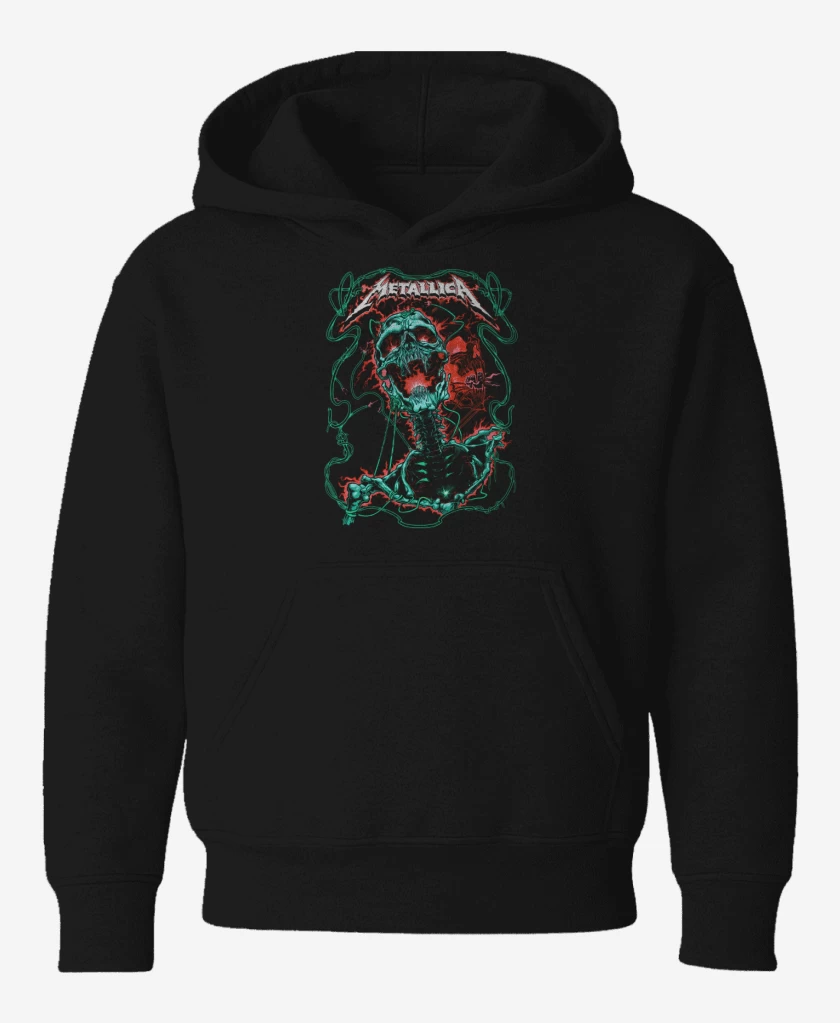 Poleron de niño Negro de Metallicaa