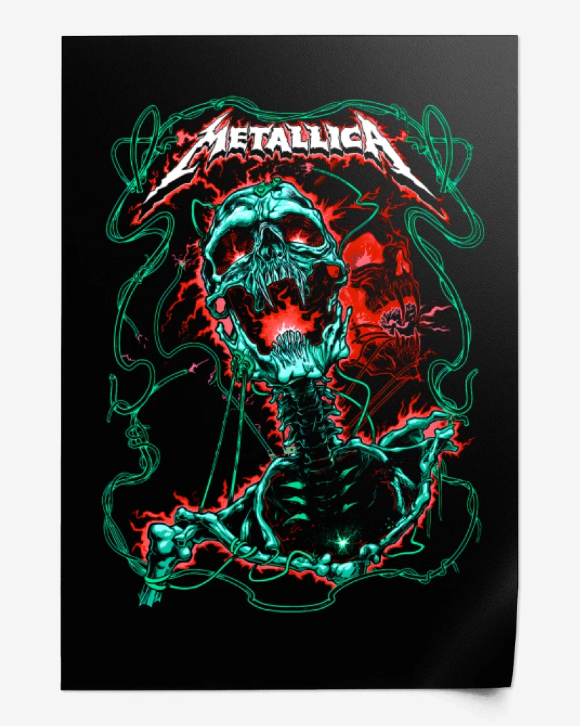 Print Metallicaa