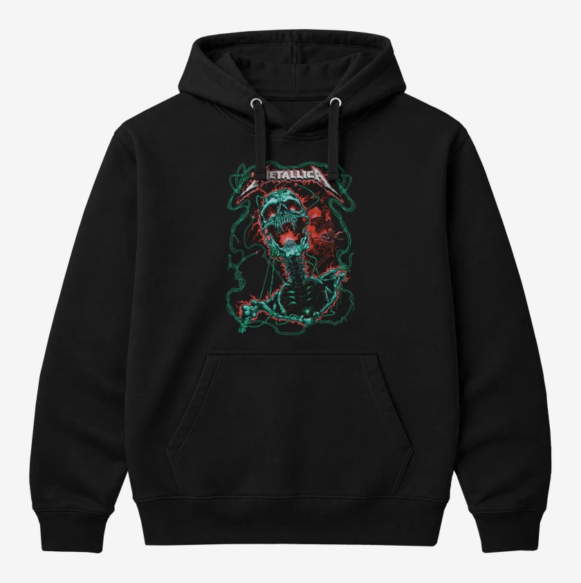 Polerón Canguro Metallicaa