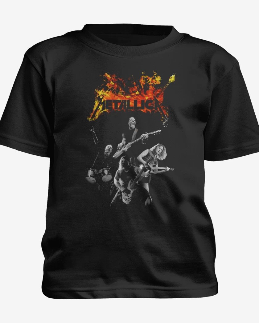 Polera de niño Metallica Band