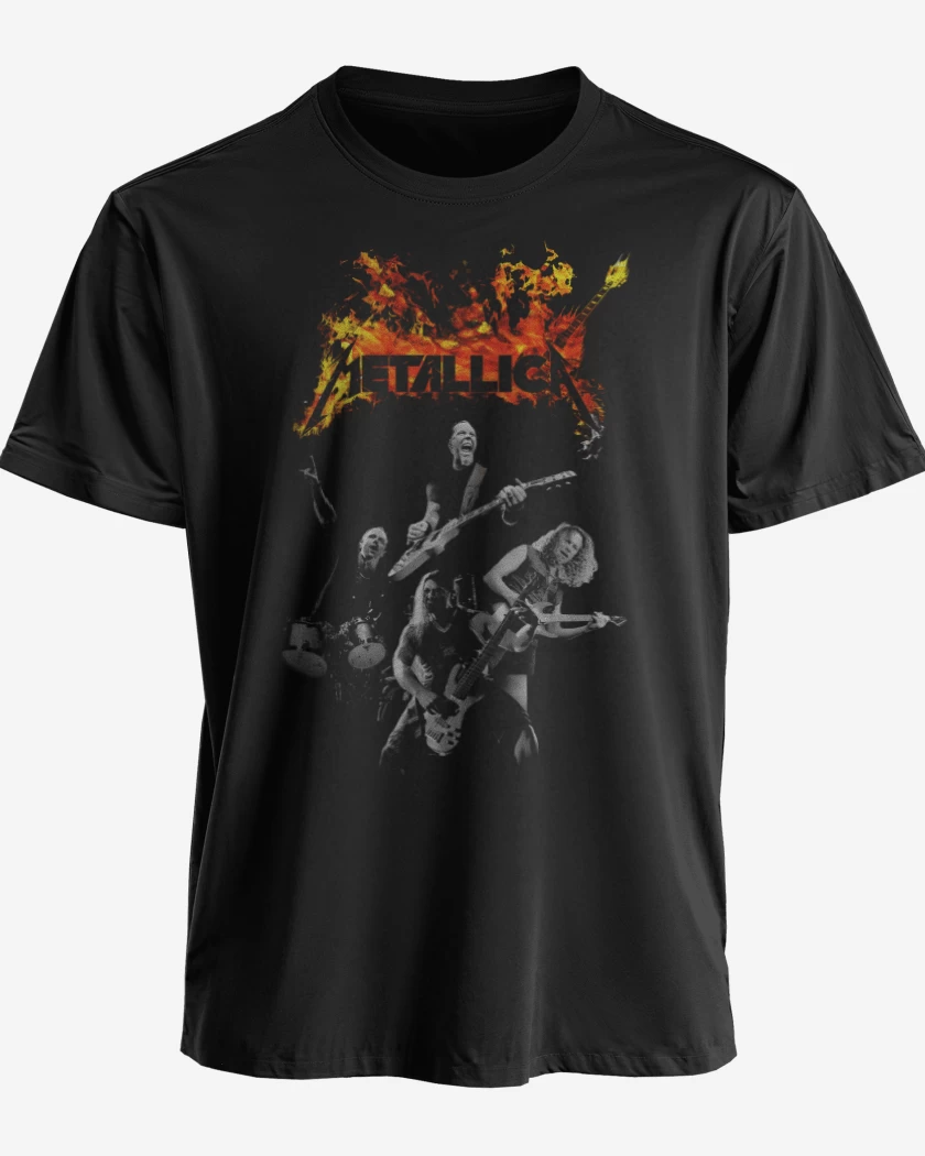 Polera Metallica Band