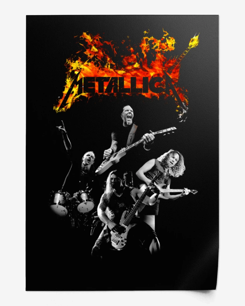 Print Metallica Band