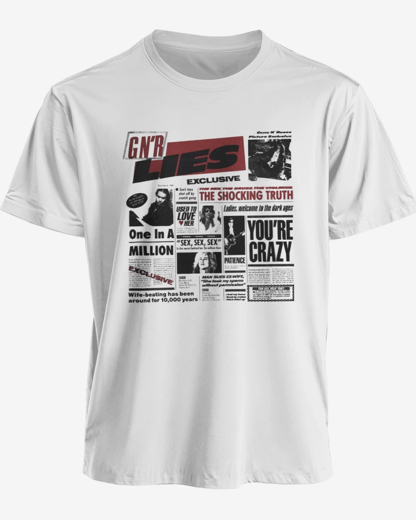Polera Guns n Roses LIes 