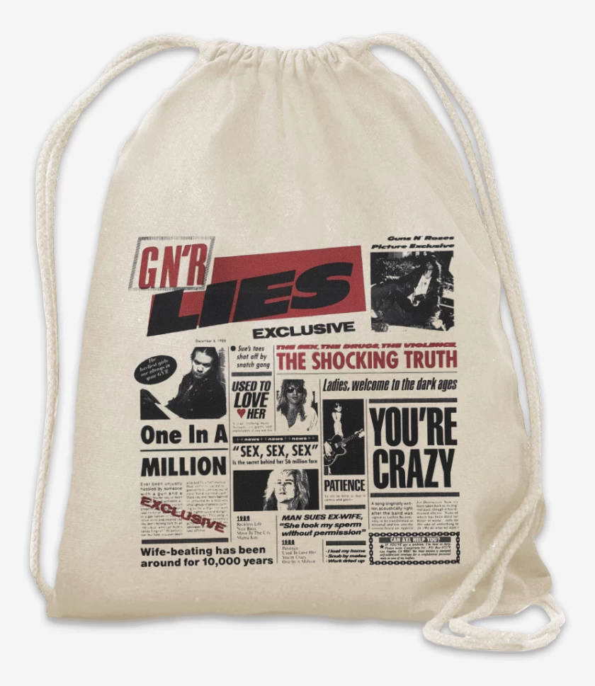 Mochila Guns n Roses LIes 