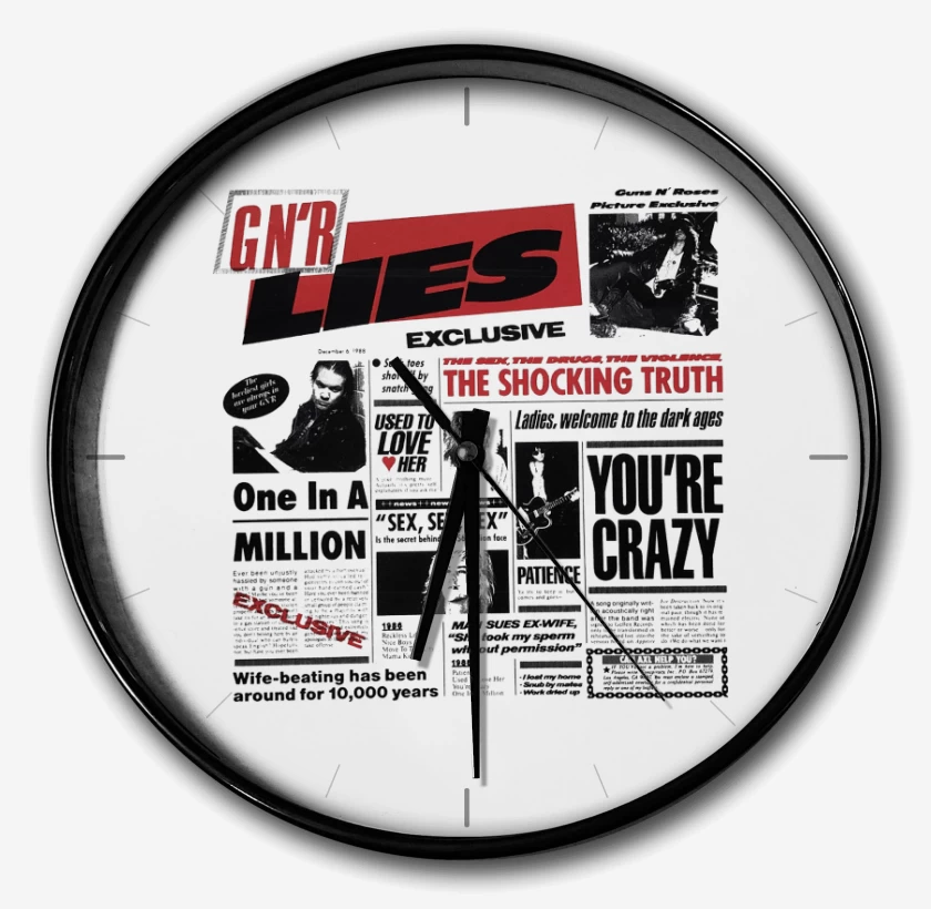 Reloj Guns n Roses LIes 