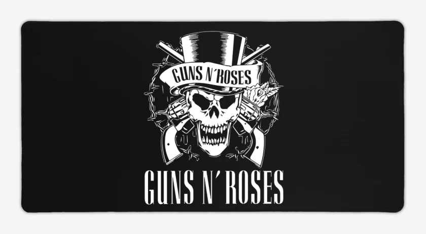 Mouse pad Gamer Guns n Roses Calaca
