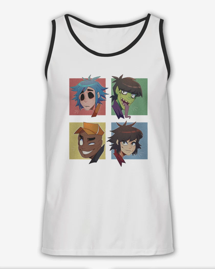 Sudadera Gorillaz anime