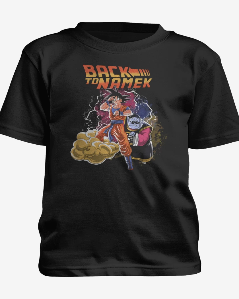 Polera de niño Negro de Back to Namek