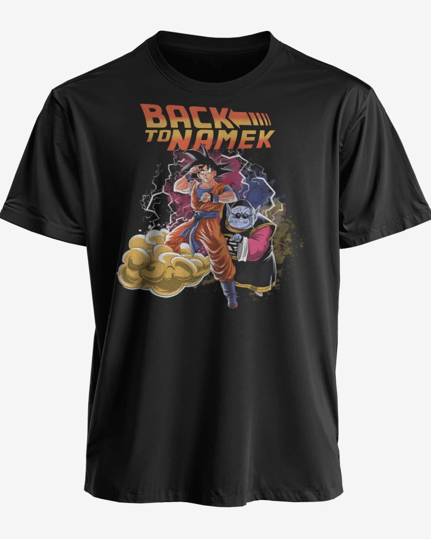 Polera premium Negro de Back to Namek