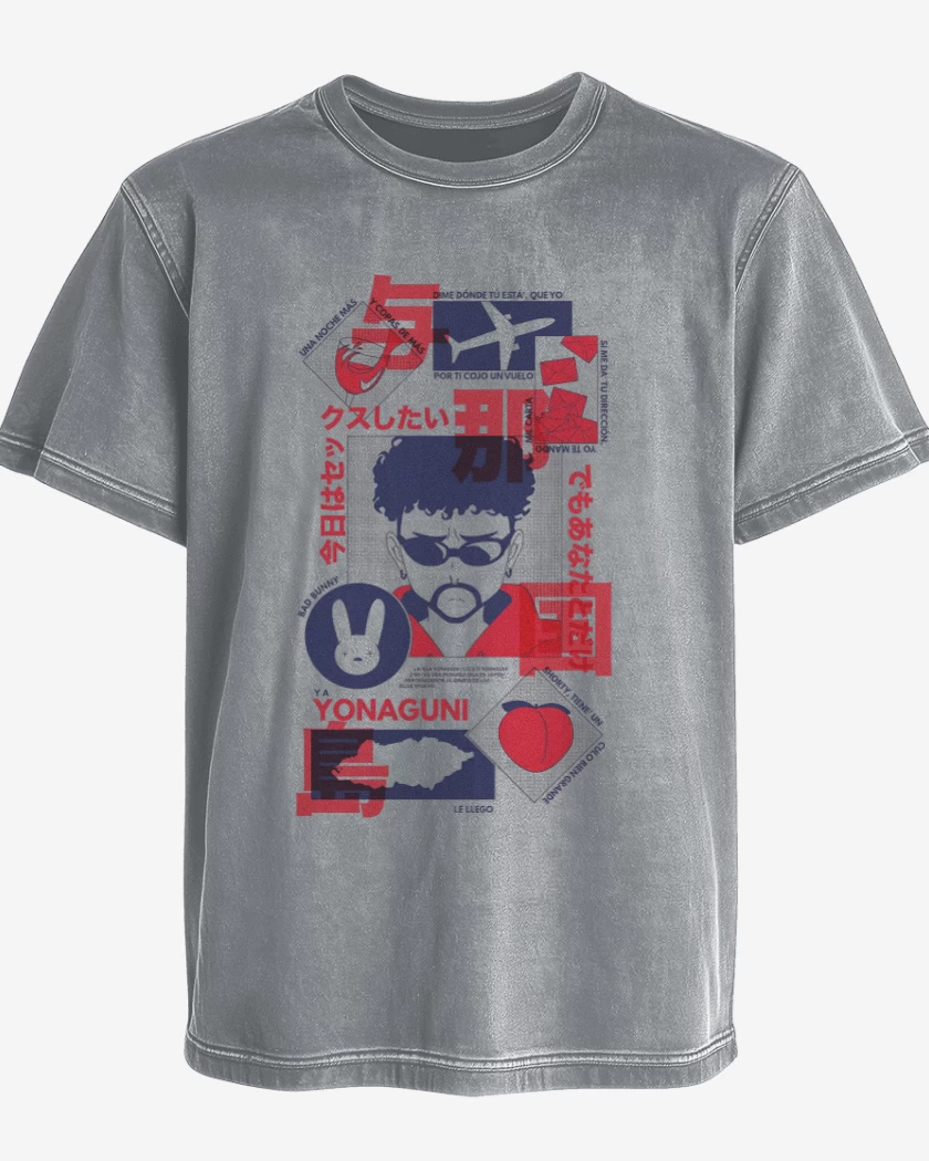 Polera desgastada Yonaguni 