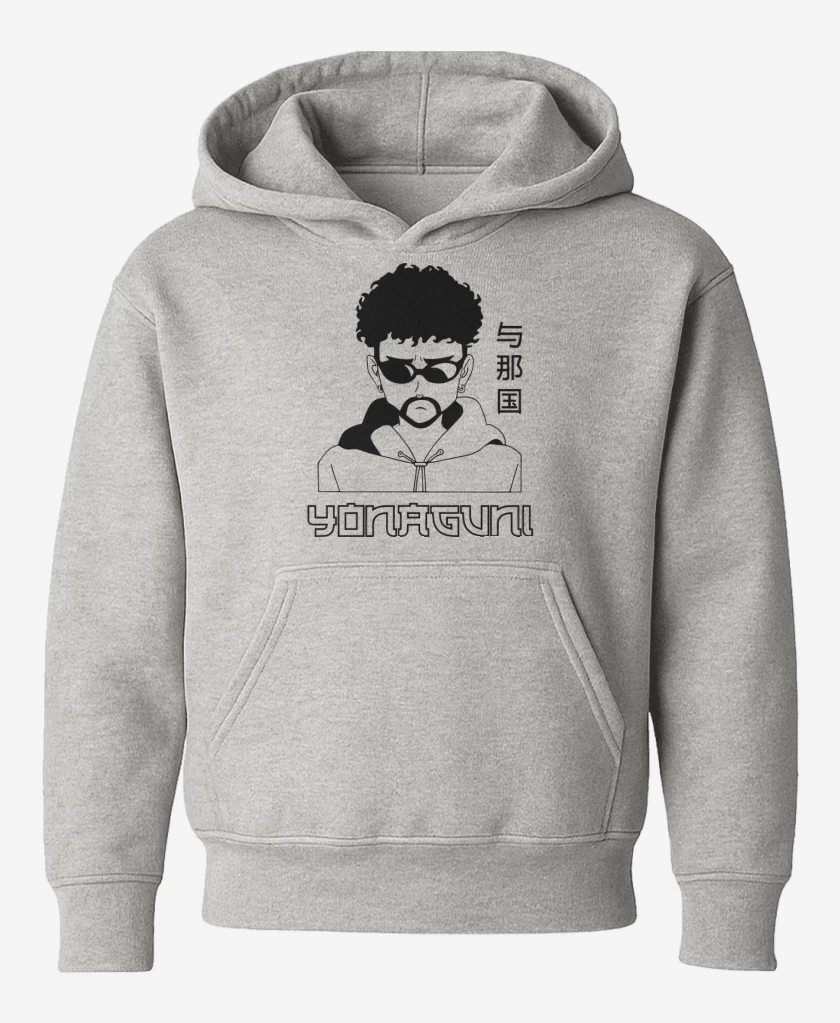 Poleron de niño Gris Melange de Yonaguni 2