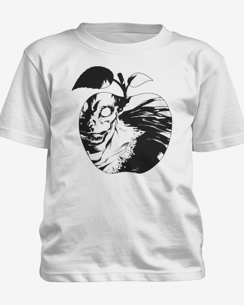 Polera de niño Blanco de Ryuk Shinigami
