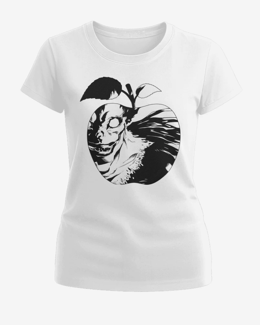 Polera de Mujer Blanco de Ryuk Shinigami