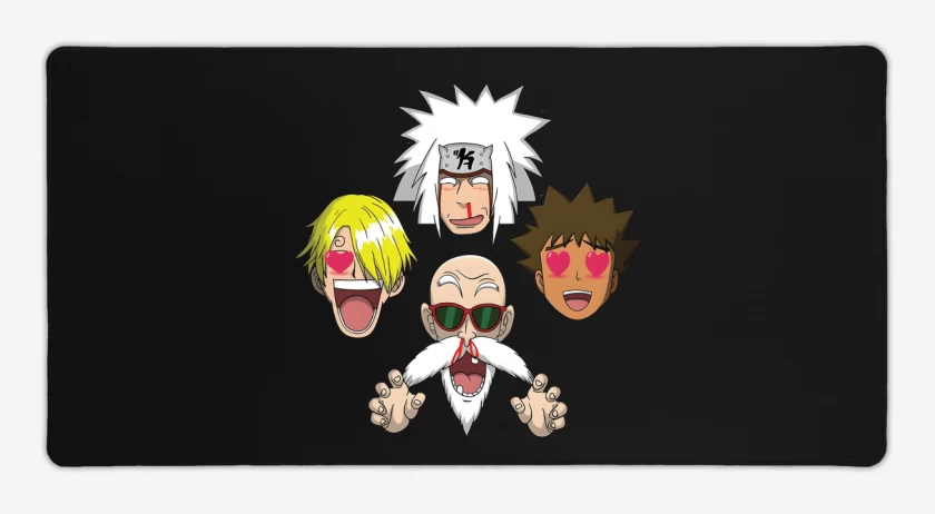 Mouse pad Gamer Negro de Cochinotes Rhapsody