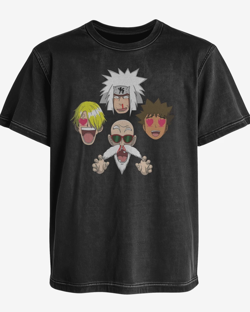 Polera desgastada Cochinotes Rhapsody