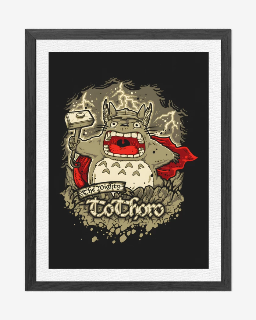 Cuadro decorativo Negro de Thortoro