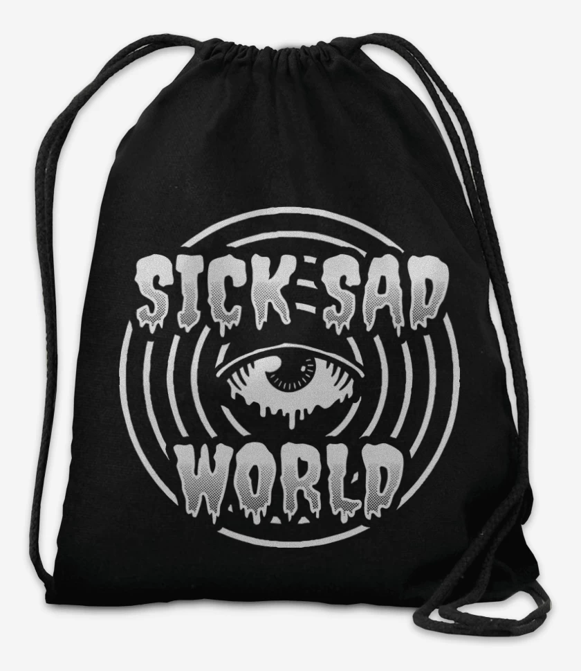 Mochila Negro de Sick Sad World 