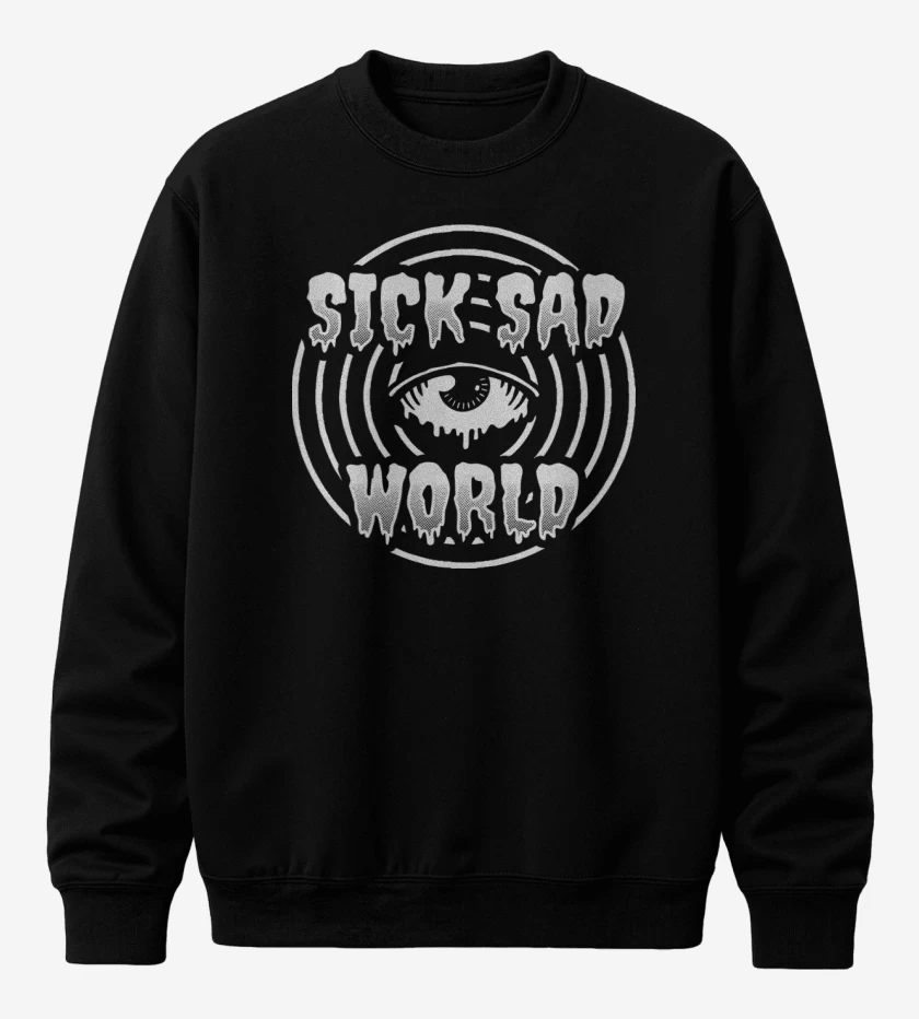 Poleron polo Negro de Sick Sad World 