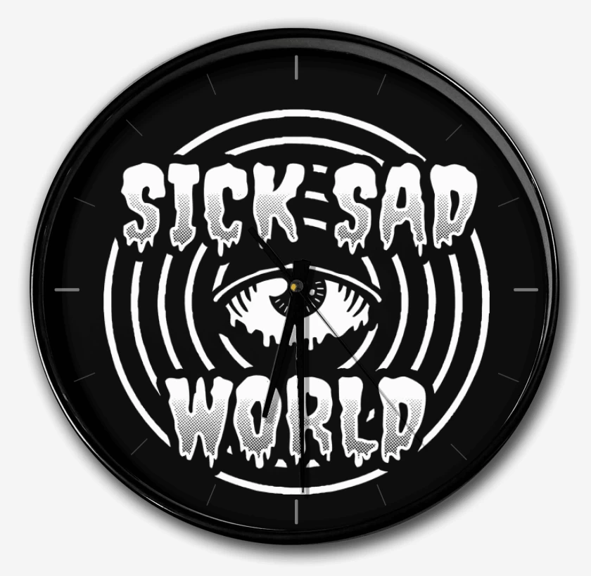 Reloj Negro de Sick Sad World 
