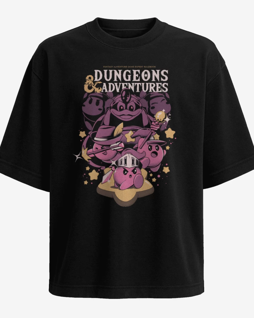 Polera Oversize Dungeons & Adventures